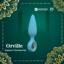 Orville Beginners Vibrating Butt Plug, 5 Inch / 13 cm
