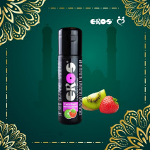 EROS Kiwi-Strawberry Flavored Lube 100ml, Oral Gel