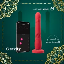 Lovense Gravity APP Controlled Thrusting Vibrator