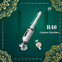 R40 Sex Cannon Machine, Remote controlled, Auto-Warm