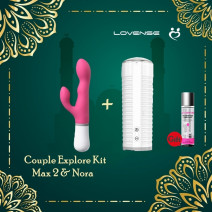 Couple Explore Kit | Lovense Max 2 + Nora + free Lube