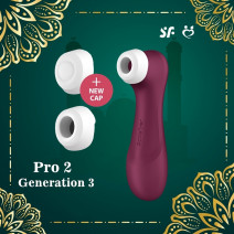 New Pro 2 Generation 3 by Satisfyer, Vibration + Suction