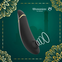 Womanizer Premium 2 Clitoris Sucking Stimulator - Black