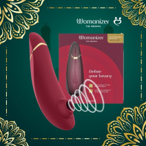 Womanizer Premium 2 Clitoris Sucking Stimulator - Berry