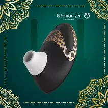 Womanizer Pro W500 Clit Suction Massager - Leopard Print