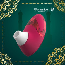 Womanizer Pro W500 Clit Suction Massager - Red