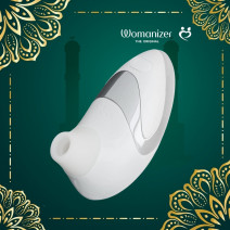 Womanizer Pro W500 Clit Suction Massager - White