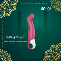 Satisfyer Petting Hippo Bendable G-Spot Vibrator