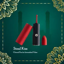 JDA Steal Kiss Clitoral Vibe Lipstick Massager