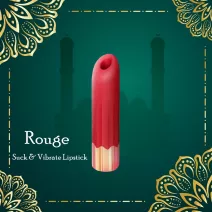 UpLadies Pre-Heating Sucking Lipstick Vibrator