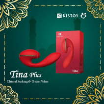 Kisstoy Tina Plus Preheating Sucking Rabbit Vibrator