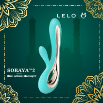 LELO Soraya™ 2 G-Spot and Clitoris Massaging Rabbit Vibrator