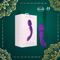 Blush™ Dual Sense Double Stimulation Massage Wand